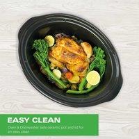 Hamilton Beach HBSC070B The Family Favourite 6.5L Slow Cooker - Black