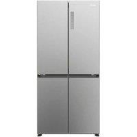 Haier HCR3818ENMM American Style Fridge Freezer 60/40 No Frost - Inox