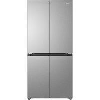Haier American Style Fridge Freezer 60/40 NoFrost - Silver - HCR58S18DNMM