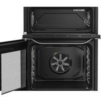 Hotpoint HDE6IDC2X Double Oven Electric Cooker with 4 Zone Induction Hob - Stainless Steel
