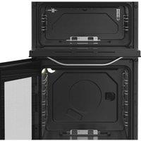 Hotpoint HDG5GCX 50cm 4 Burner Gas Cooker - Stainless Steel