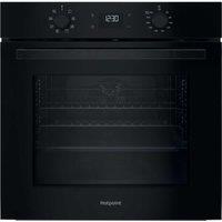 Hotpoint HO 455H B UK Class 2 Multiflow Single Electric Fan Oven - Black
