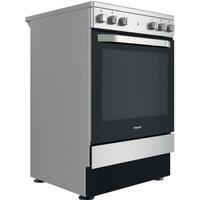 Hotpoint HS67V5KHX 60cm Electric Single Cooker - Inox