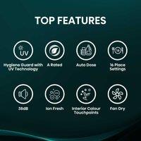 Hisense HV693A60UVADUK 16 Place Setting Built-in Dishwasher