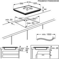 AEG IAE64411FB 600mm SenseBoil Induction Hob