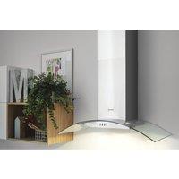 Indesit IHGC 6.5 LM X 60cm Wall Mounted Cooker Hood - Stainless Steel