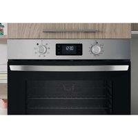 Indesit IO 253 X UK Turn&Go Single Fan Oven - Stainless Steel