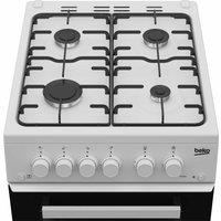 Beko KDG583W 60cm Twin Cavity Gas Cooker