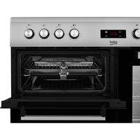 Beko 90cm Double Oven Range Cooker with 5 Ceramic Hobs - KDVC90X