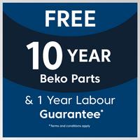 Beko KDVF100K 126L Dual Fuel Range Cooker Double Oven 7 Hob Burners