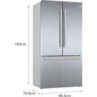 Bosch Serie 8 KFF96PIEP Frost Free Freestanding Fridge Freezer