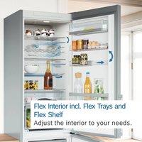 Bosch Series 6 KGN39AWCTG NoFrost Fridge Freezer with Flex Interior - White