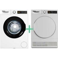 Rental Package AWM8142W 8kg 1400rpm Washing Machine & AHPD912W Heat Pump Dryer