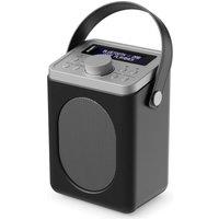 Majority Little Shelford Portable DAB+/FM Bluetooth Radio - Black & Silver