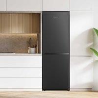 Fridgemaster MC55240EB 252l Fridge Freezer - Black