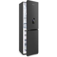 Fridgemaster MC55251DEB 256L Total No Frost Fridge Freezer with Water Dispenser - Black
