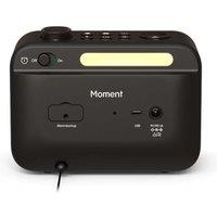 Pure MOMENT Alarm Clock Radio with DAB+ and Bluetooth - Black
