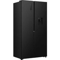 Fridgemaster MS91558DEB 541l Side By Side American Style Fridge Freezer - Black