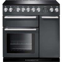 Rangemaster Nexus 90cm Electric Induction 146L Range Cooker - Slate Grey
