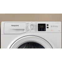 Hotpoint NSWF 846 W UK 8kg Load 1400rpm Anti-Stain Washing Machine - White