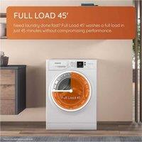 Hotpoint NSWM1046BSUK 10kg 1400rpm Washing Machine - Black