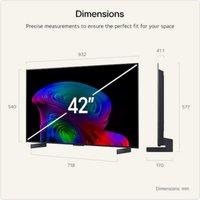 LG C66LB 42inch 4K Ultra HD OLED HDR evo AI Smart TV - 42C66LB