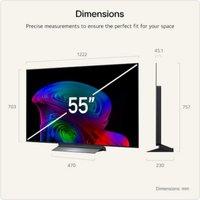 LG C66LB 55inch 4K Ultra HD OLED HDR evo AI Smart TV - 55C66LB