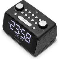 Roberts Ortus 4 FM/DAB/DAB+ Digital Clock Radio with Bluetooth - Black