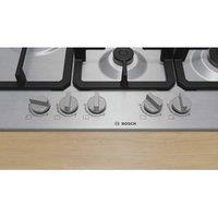 Bosch Series 4 PGM7B5K90 750mm Built-in Hob - Stainless Steel