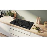 Bosch Serie 6 PPM9A6I40 hob Black Built-in 90 cm Gas 5 zone