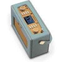 Roberts RD70DE 1950s Style Clock Radio - Duck Egg