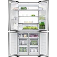 Fisher & Paykel RF500QNUX1 498L Ice & Water American Style Fridge Freezer - Stainless Steel