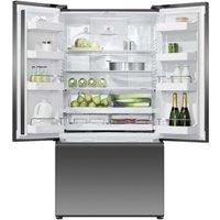 Fisher & Paykel RF540ANUB6 569L U/S Fridge Freezer with Ice & Water - Black Stainless Steel