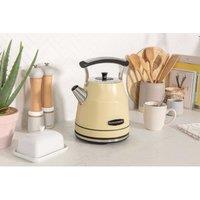 Rangemaster RMCLDK201CM 1.7l 3kW Classic Quiet Boil Cordless Jug Kettle - Cream
