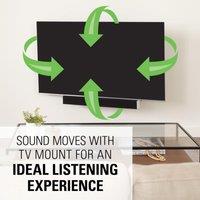 Sanus SASB1-B1 Depth Adjustable Universal Soundbar Mount