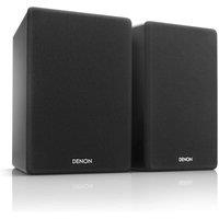 Denon SC-N10-BLK Pair of Two-Way 65W HiFi Speakers with 4.75inch Woofer - Black