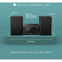 Panasonic SCPM702EBK Neat Micro System with CD, Radio & Bluetooth