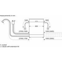Siemens SN25ZI07CE iQ500 60cm 14 Place Dishwasher - Inox