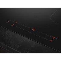 AEG 5000 SO84IA0BIT SaphirMatt SE 80cm 4 Zone Induction Hob - Black