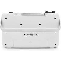 Roberts Stream 219 Internet/DAB+/FM/Bluetooth Portable Stereo Radio - White