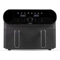 Tower T17138 Elite 10.4L Dual Air Fryer Digital Display with Touch Screen