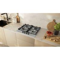 Neff T26CIP8N0 N70 60cm 4 Burner Gas Hob - Stainless Steel
