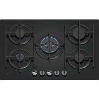Neff T27PIQ4S0 N70 75cm 5 Burner Gas Hob - Black