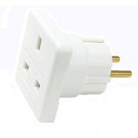 Masterplug TAEUR European Travel Mains Adapter