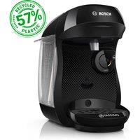 Bosch TAS102EGB Tassimo Happy Friendly Hot Drinks Machine - Recycled Black