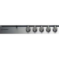 Indesit THP751WIXI1 75cm Built-In 5 Burner Gas Hob - Stainless Steel
