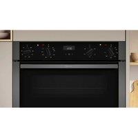 Neff U1ACE2AG3B N 50 CircoTherm Built-In Double Oven - Graphite