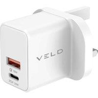 VELD VH30DW 30W Super-Fast 2 Port GaN Wall Charger