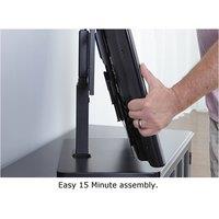 Sanus VTVS1-B2 Universal 32inch-60inch TV Stand for - Black