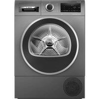 Bosch Series 6 WQG245R9GB 9kg Heat Pump Tumble Dryer - Graphite